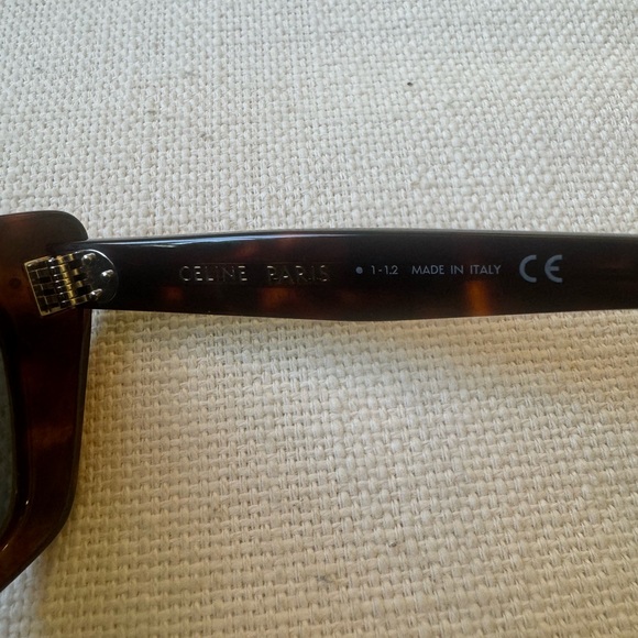 CELINE Cat Eye Sunglasses CL40187I Dark Havana Brown - Picture 9 of 10